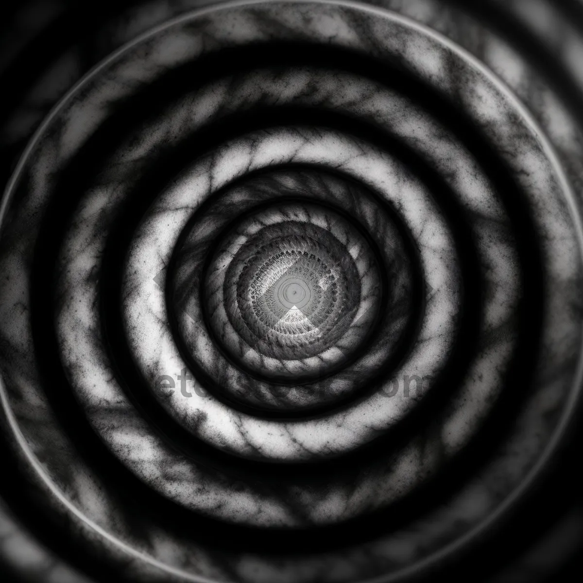 Picture of Coil of Light: Intricate Spiral Design with Texture