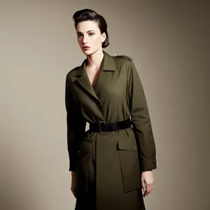 Professional Business Executives in Stylish Trench Coats