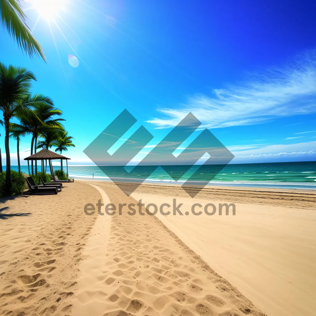 Picture of Turquoise Coast: Serene Beach Paradise