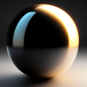 Shiny Satellite Web Icon in Glass Sphere