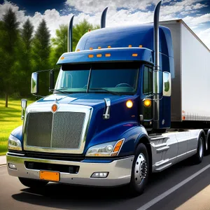 Highway Haul: Fast Freight Transportation with a Trailer Truck