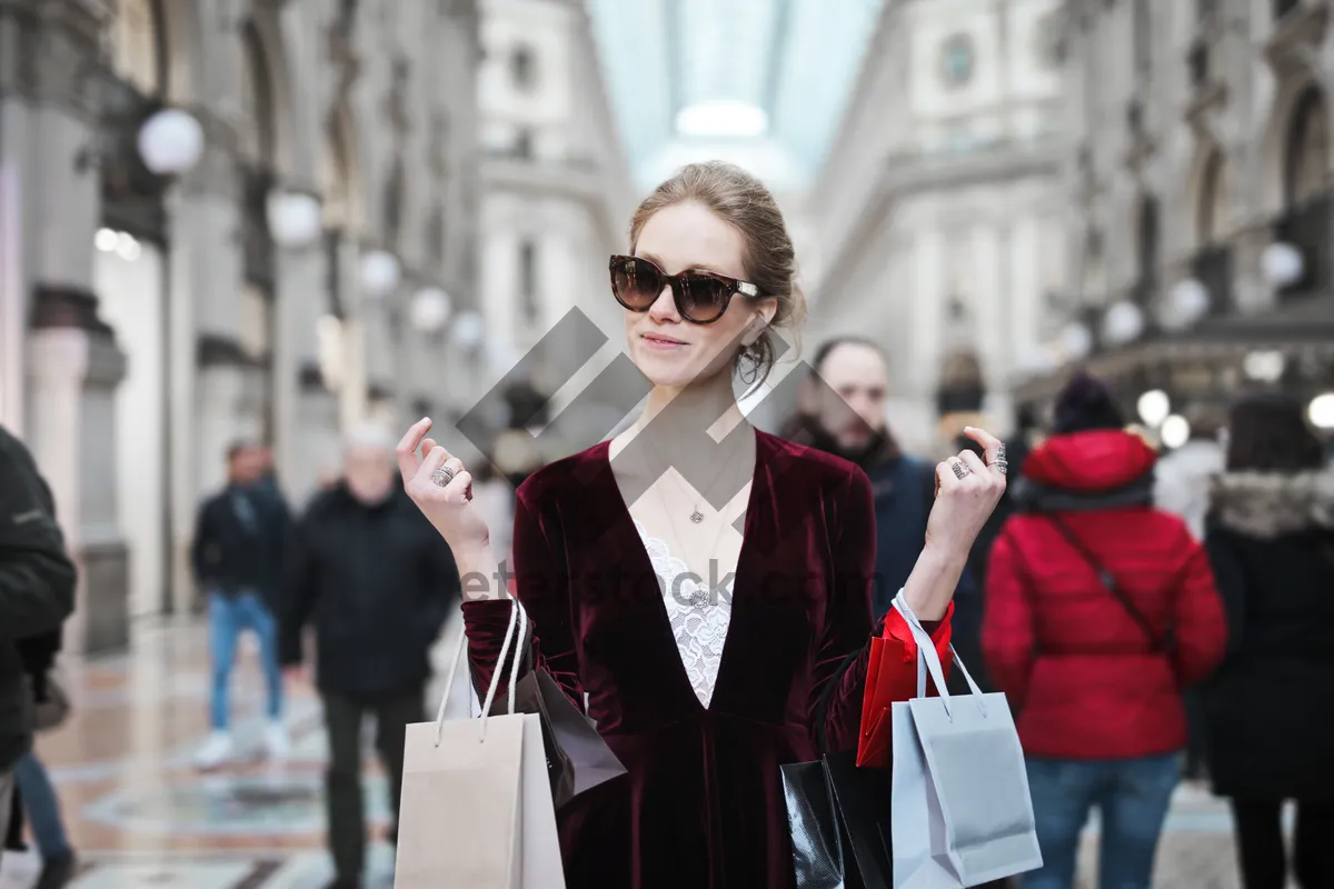 Picture of Attractive Businessman Smiling in Sunglasses