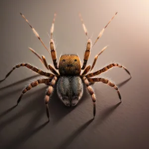 Wild Wolf Spider - Close-up Arachnid Encounter