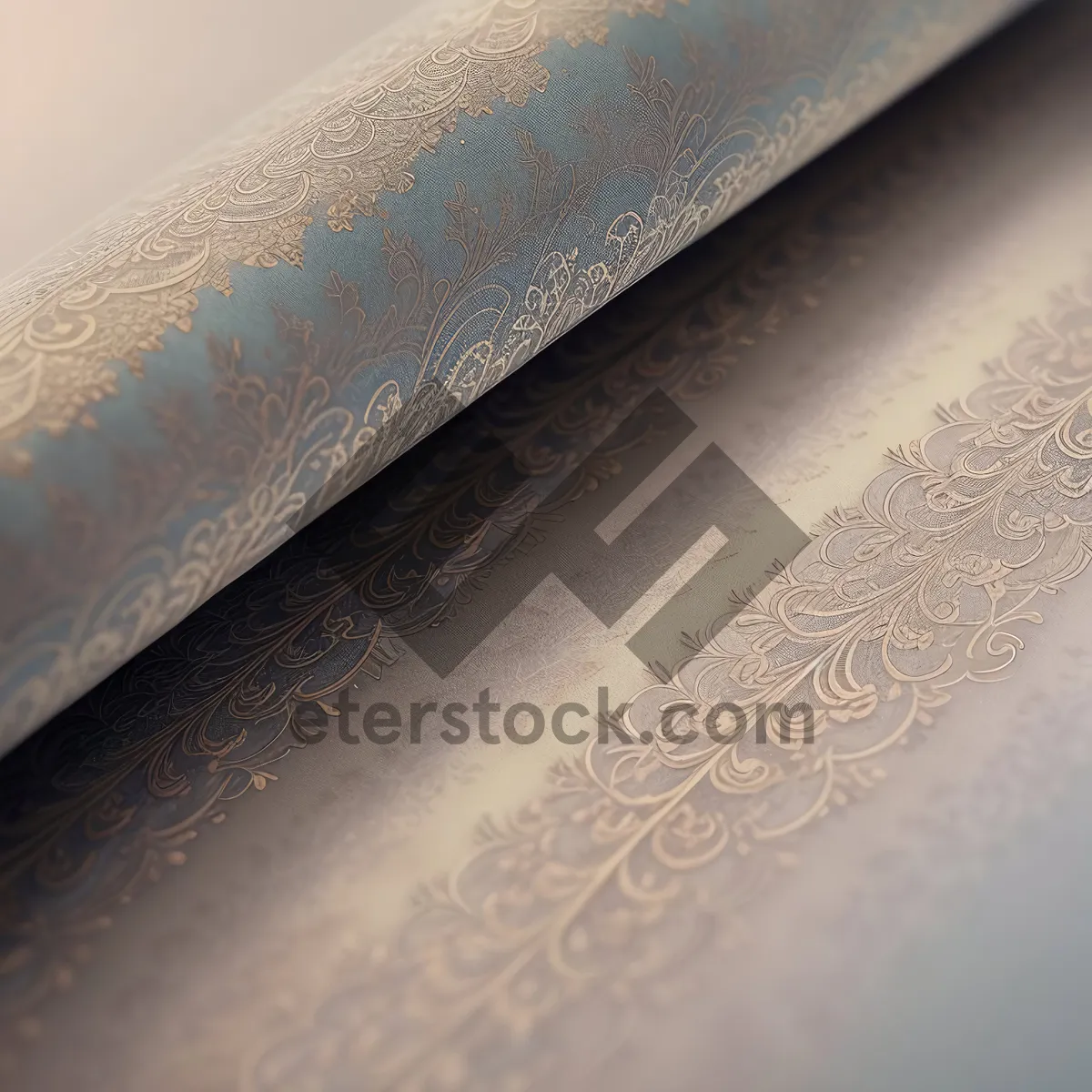 Picture of Softly Padded Cotton Envelope Texture with Pattern