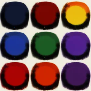 Colorful Button Set with Shiny Glossy Finish