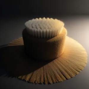 Delicious chocolate mushroom cupcake with brown icing