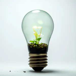 Eco-friendly Energy Solution: Glowing Electric Lamp Vase