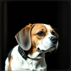 Playful Boxer Puppy with Adorable Expressions looking at the Camera