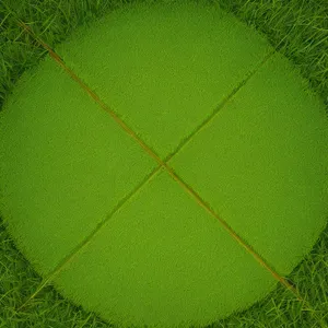 Colorful Umbrella Canopy with Leaf Pattern and Insect