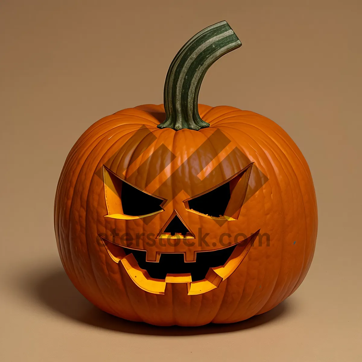 Picture of Spooky Halloween Jack-o'-Lantern Pumpkin Decoration