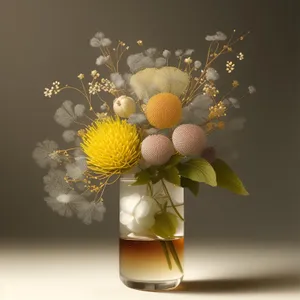 Yellow Chamomile Blossom Decoration