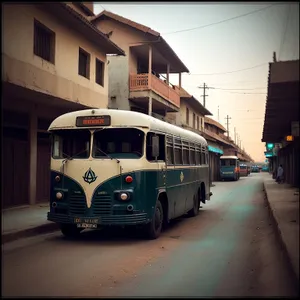 City Shuttle: Urban Trolleybus - Efficient Public Transportation Solution