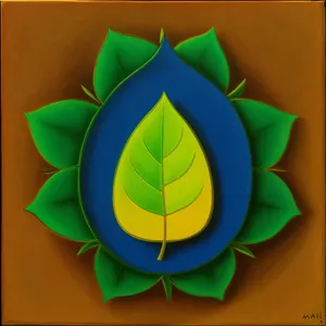 Lotus Healing Art: Symbolic Graphic Design