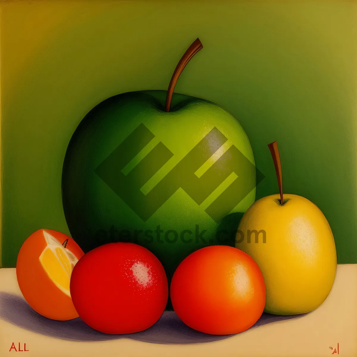 Picture of Delicious Granny Smith Apple - Healthy and Nutritious!
