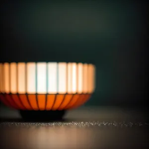 Vibrant Flame: A Brilliant Burst of Orange Energy