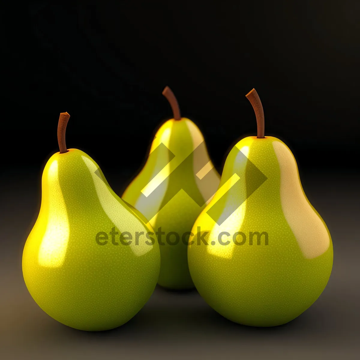 Picture of Vegan Fruit Food Icon: Delicious Pear