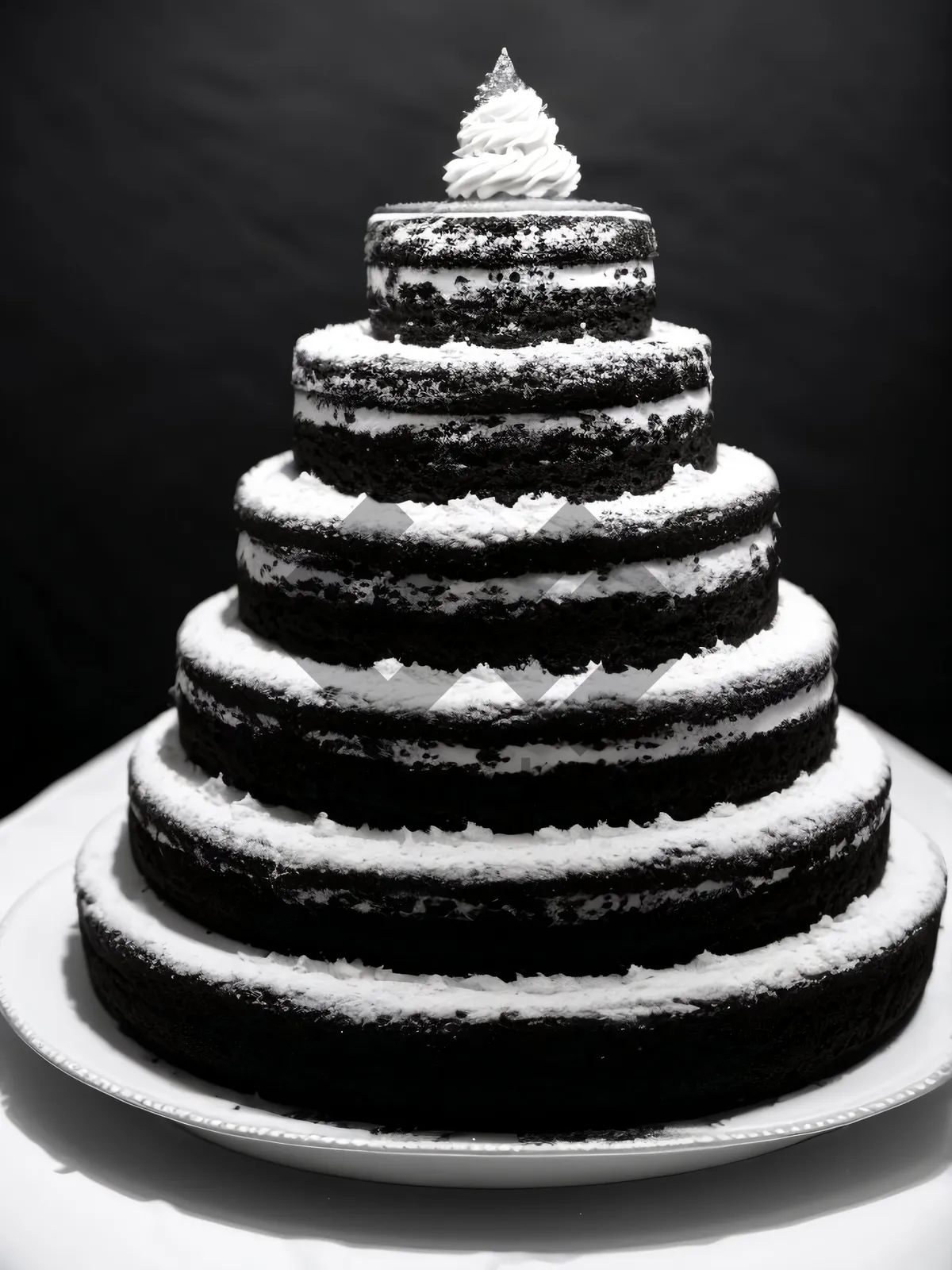 Picture of Stack of Coins and Fasteners on Metal Surface