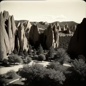 Skyline Memorial Park: Majestic Megalith Rock Structure