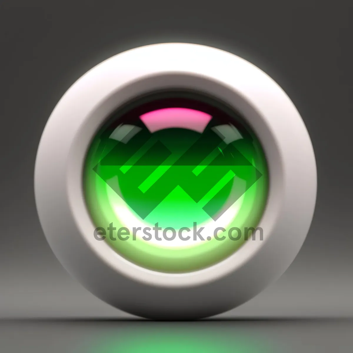 Picture of Sleek Glass Web Buttons in Modern Design