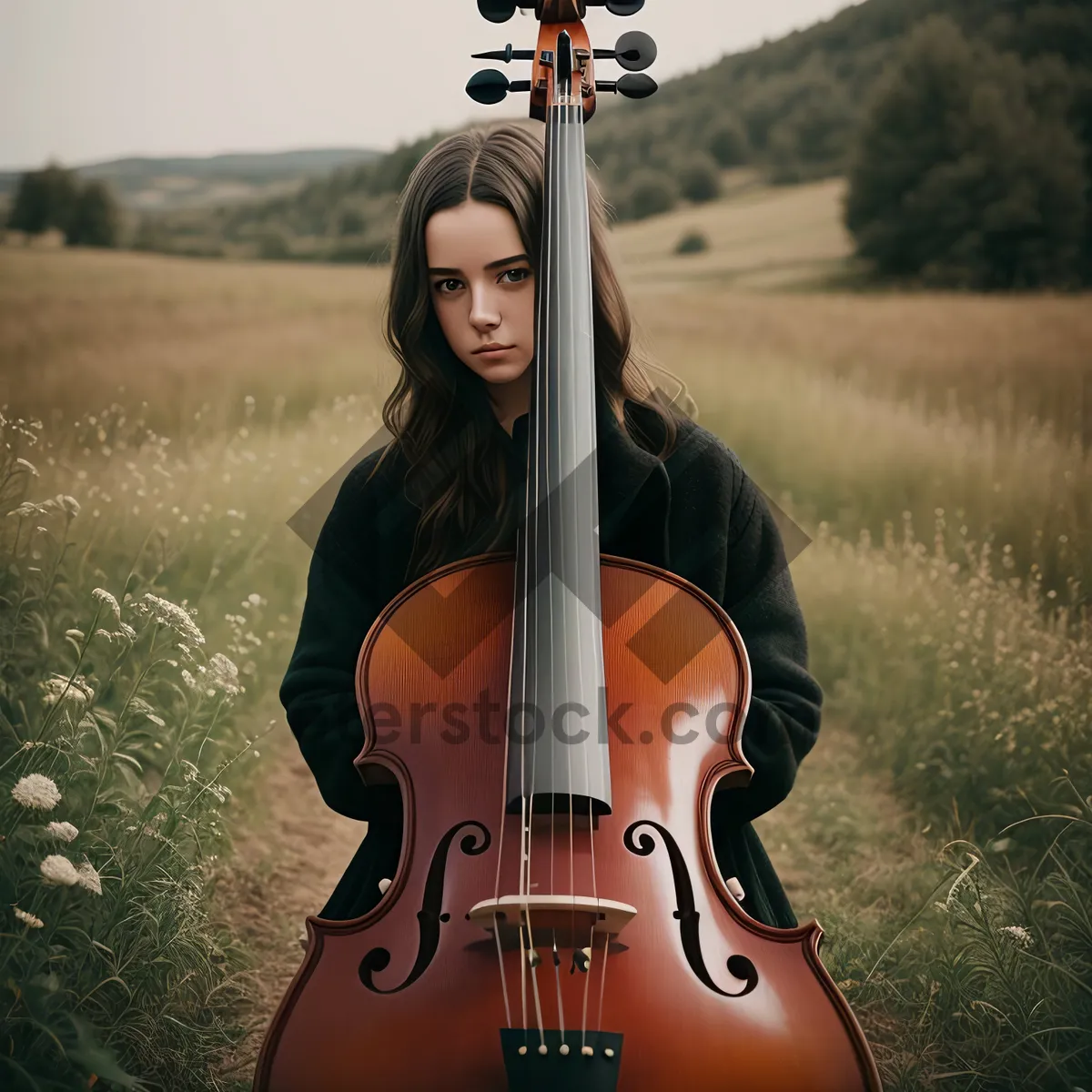 Picture of Melodic Strings: Musical Instrument Concert Performance