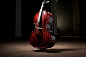 Bowed Bass Cello in Glass Orchestra