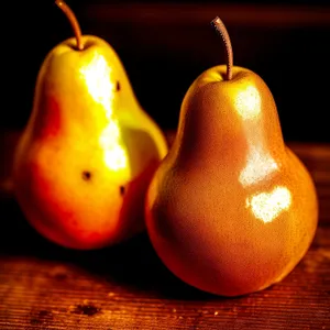 Vibrant Yellow Pear - Juicy and Refreshing!