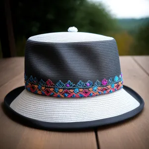 Polka Dot Dessert Hat with Sombrero