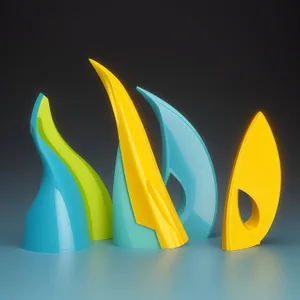 Set of graphic design icons symbolizing web graphics.