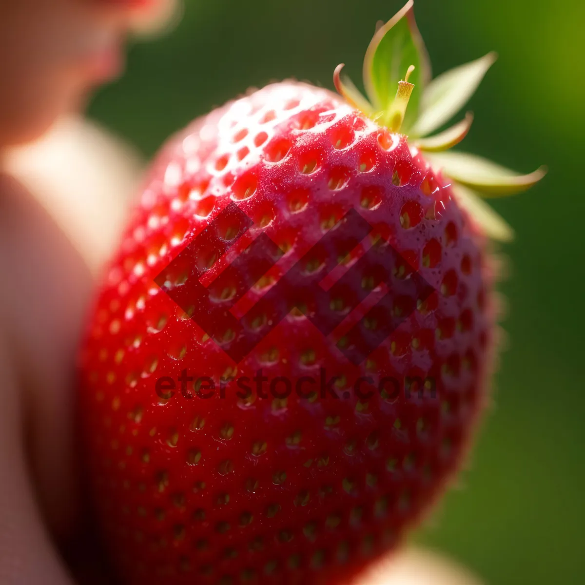 Picture of Ripe and Juicy Strawberry Delight