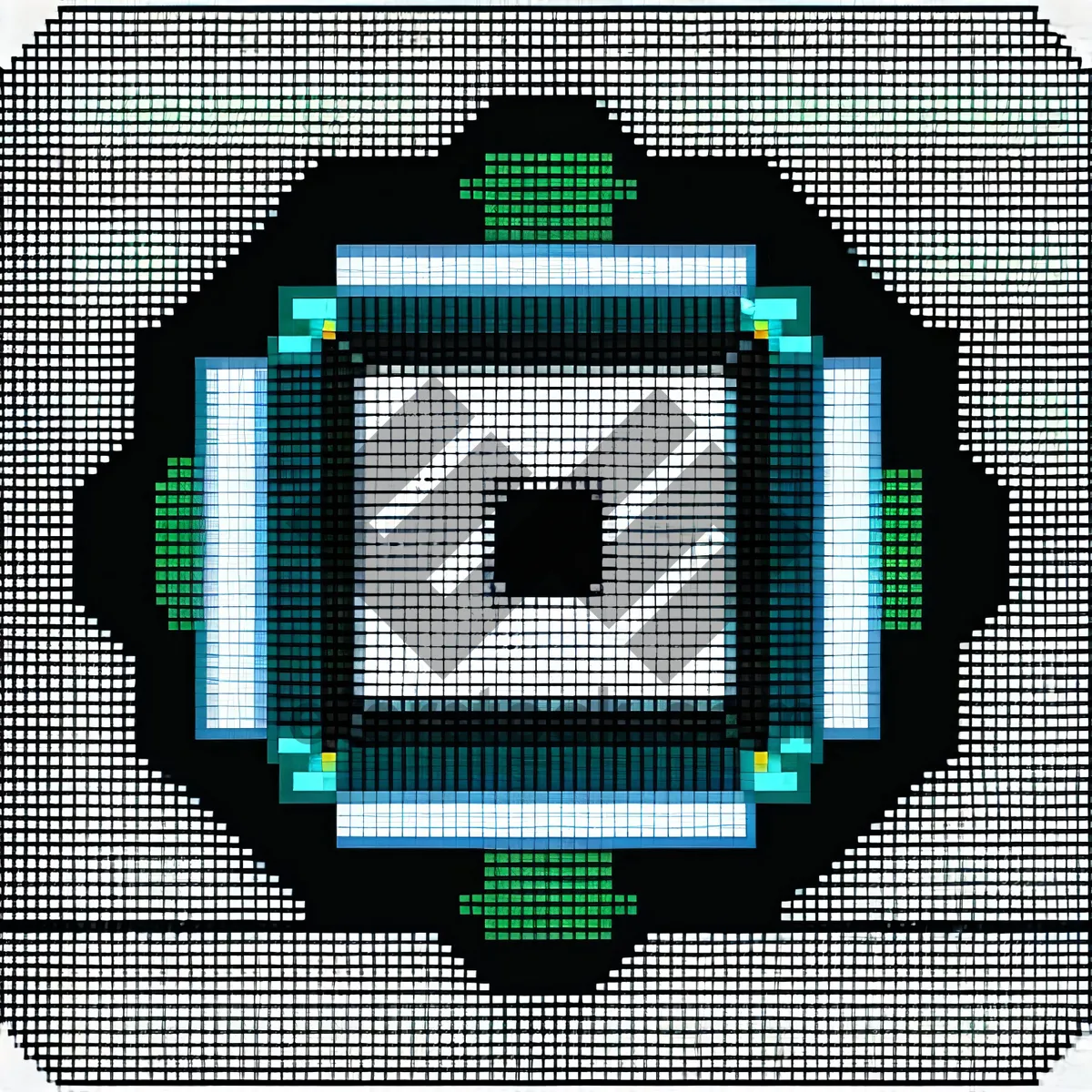 Picture of Digital Microprocessor Design - Modern Chip Technology