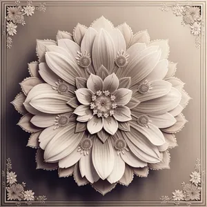 Floral Retro Ornate Vintage Decorative Frame