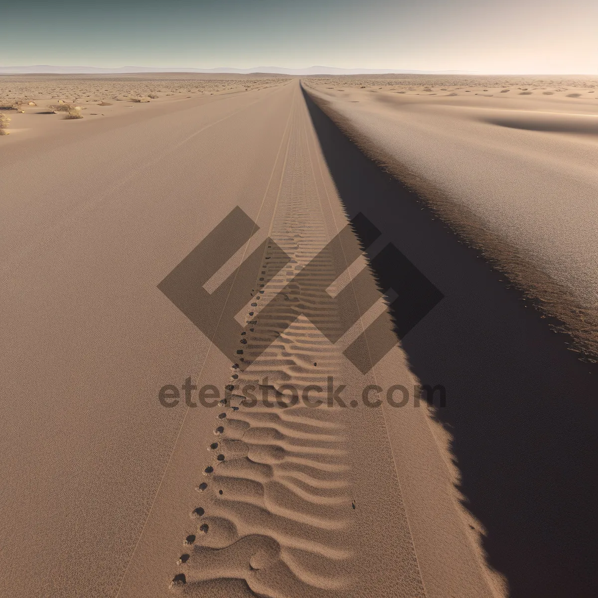 Picture of Endless Desert Sands: A Scenic Journey into the Dunes