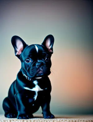Cute Bulldog With Expressive Ears