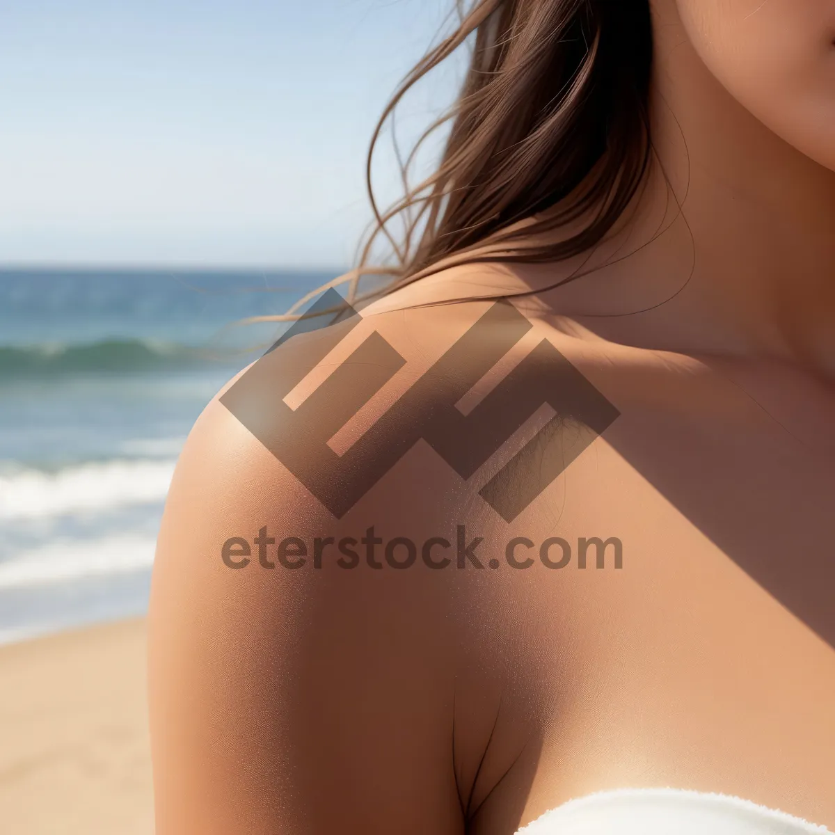 Picture of Stunning Lady on Relaxing Spa Bed