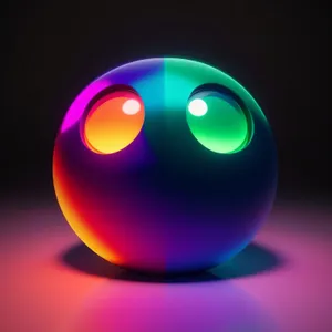 Glossy Shiny Orange Button Set