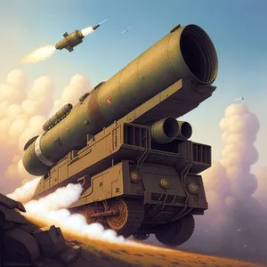 Skyrocketing Power: Advanced Missile Weaponry in the Clouds