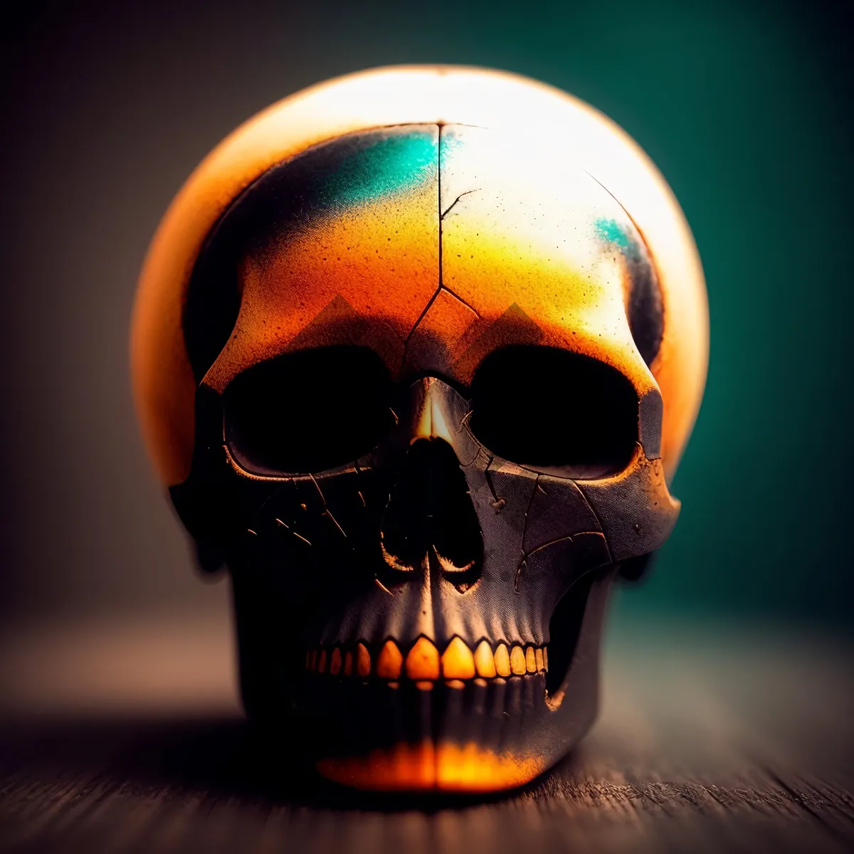 Picture of Eerie Pirate Skull with Deadly Poison