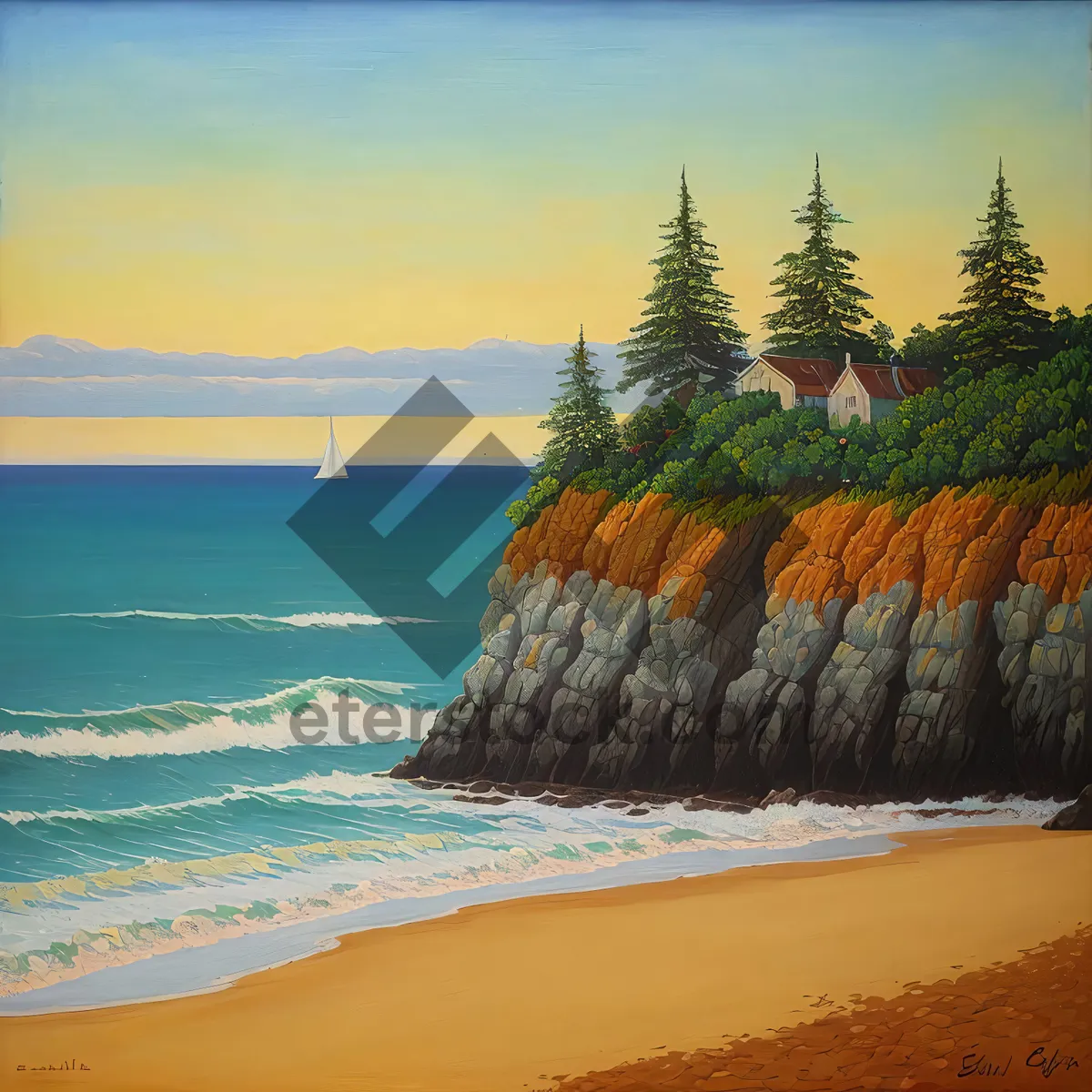 Picture of Serenity by the Sea: a Coastal Escape