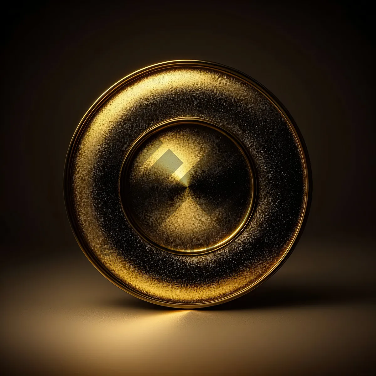 Picture of Black Speaker Button: Shiny Circle Audio Equipment