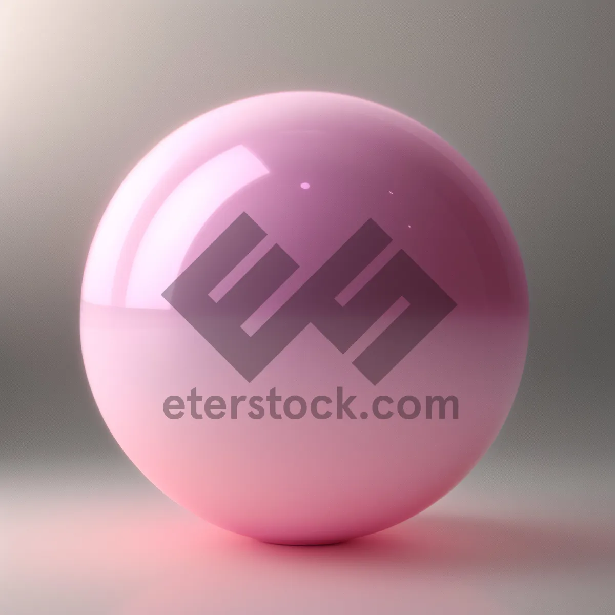Picture of Colorful Glass Sphere Graphic