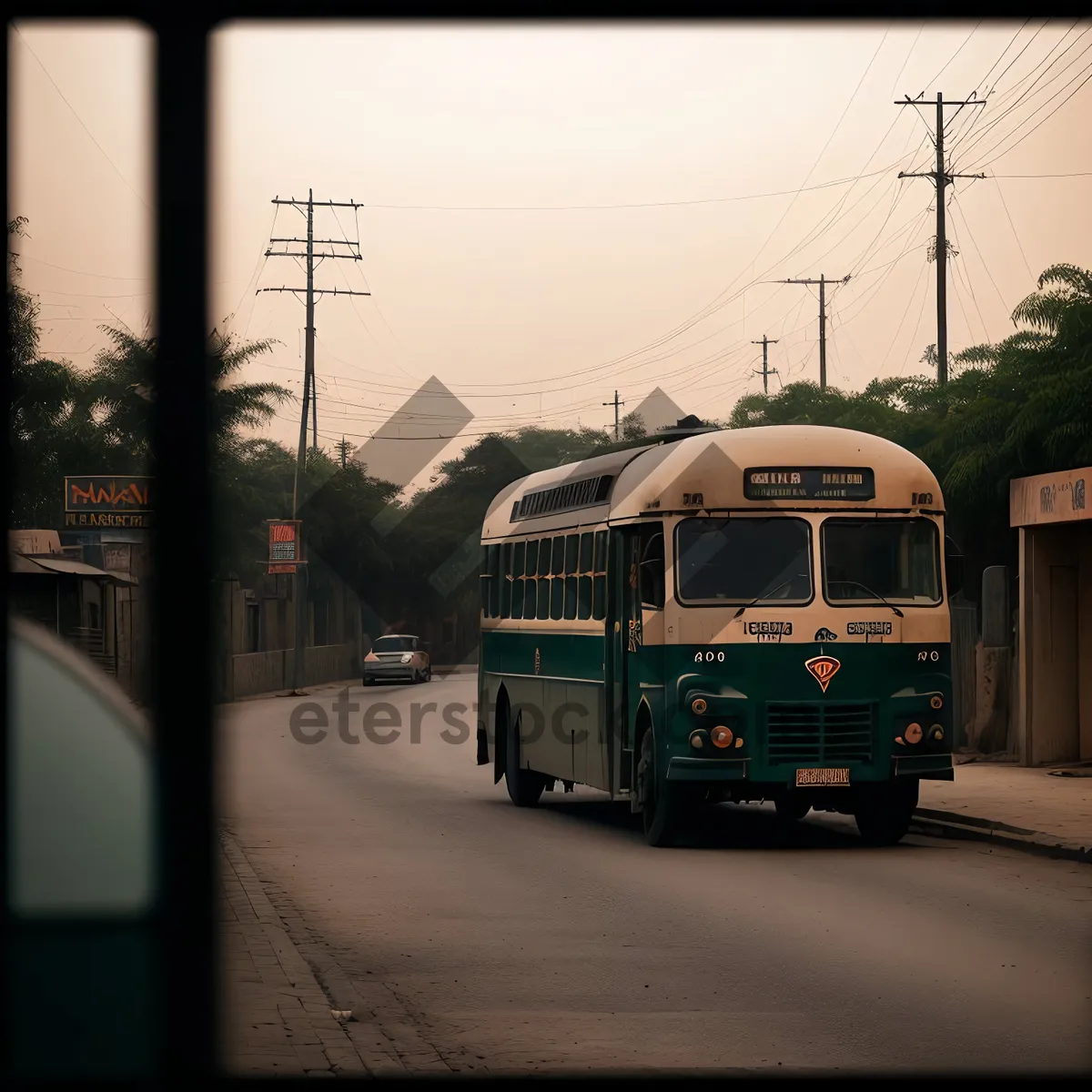 Picture of Urban City Transportation: Road Travel with Various Vehicles