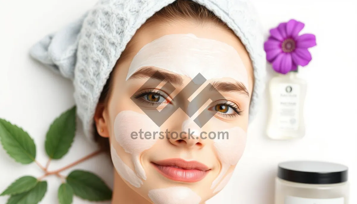 Picture of Beauty and Wellness: Closeup portrait of an attractive person