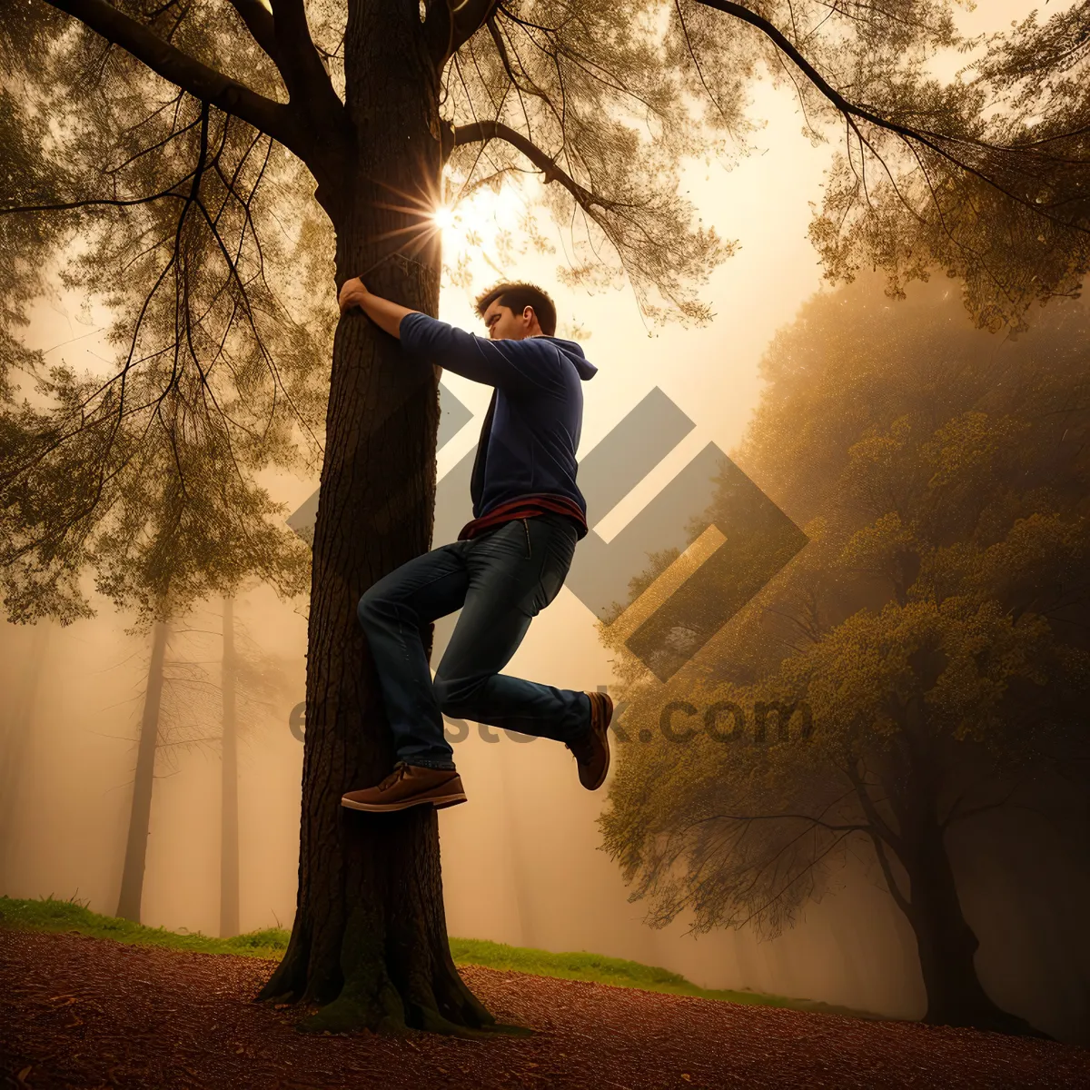 Picture of Sky Jump: Exhilarating Outdoor Trampoline Fun