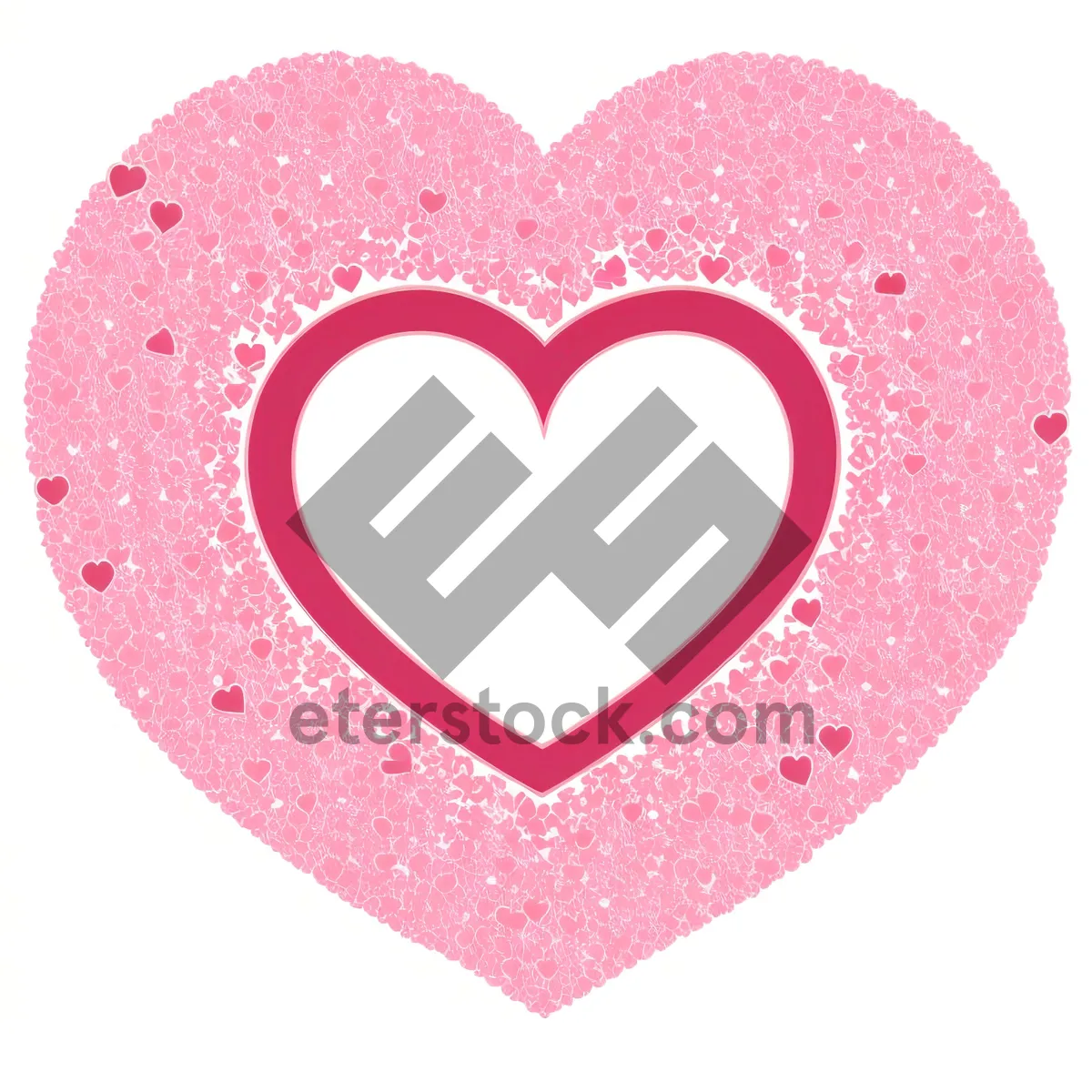 Picture of Romantic Watercolor Heart Icon