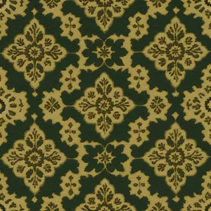 Vintage floral ornament wallpaper with elegant swirls.