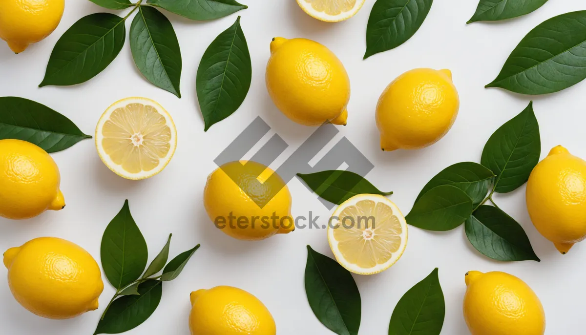 Picture of Fresh Citrus Fruit Drink with Lemon and Lime