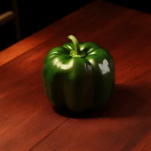 Fresh Vegetable Salad with Bell Pepper and Tomato