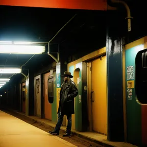 Urban Transport Station - City Subway Travel Passenger Phone