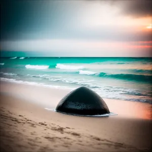 Sunny Beach Paradise Reflection