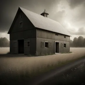 Rustic Shelter in Countryside